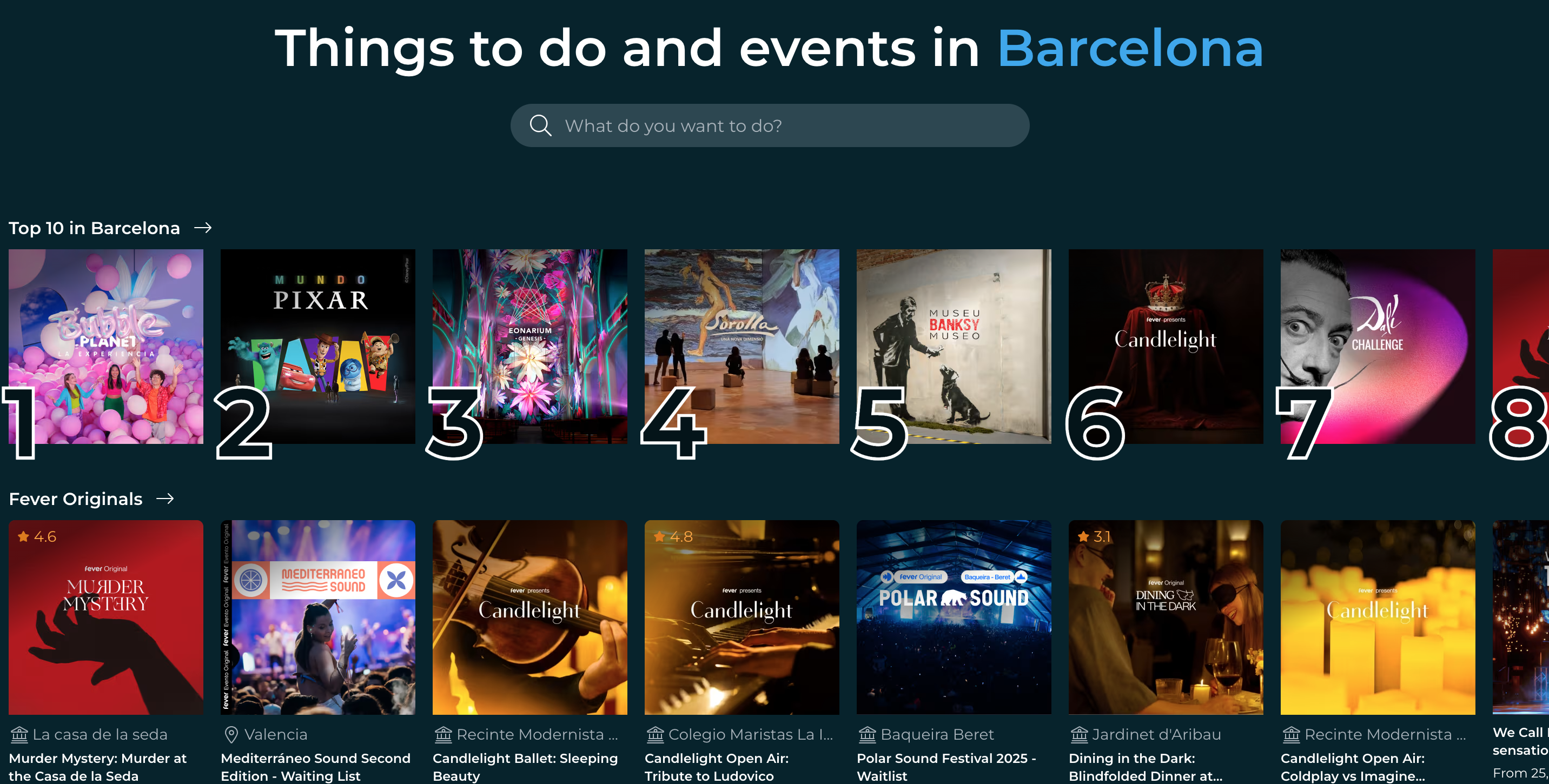 Best things to do and events in Barcelona